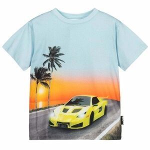 Molo Oceans Drive Short Sleeve Tee with Sunset Design